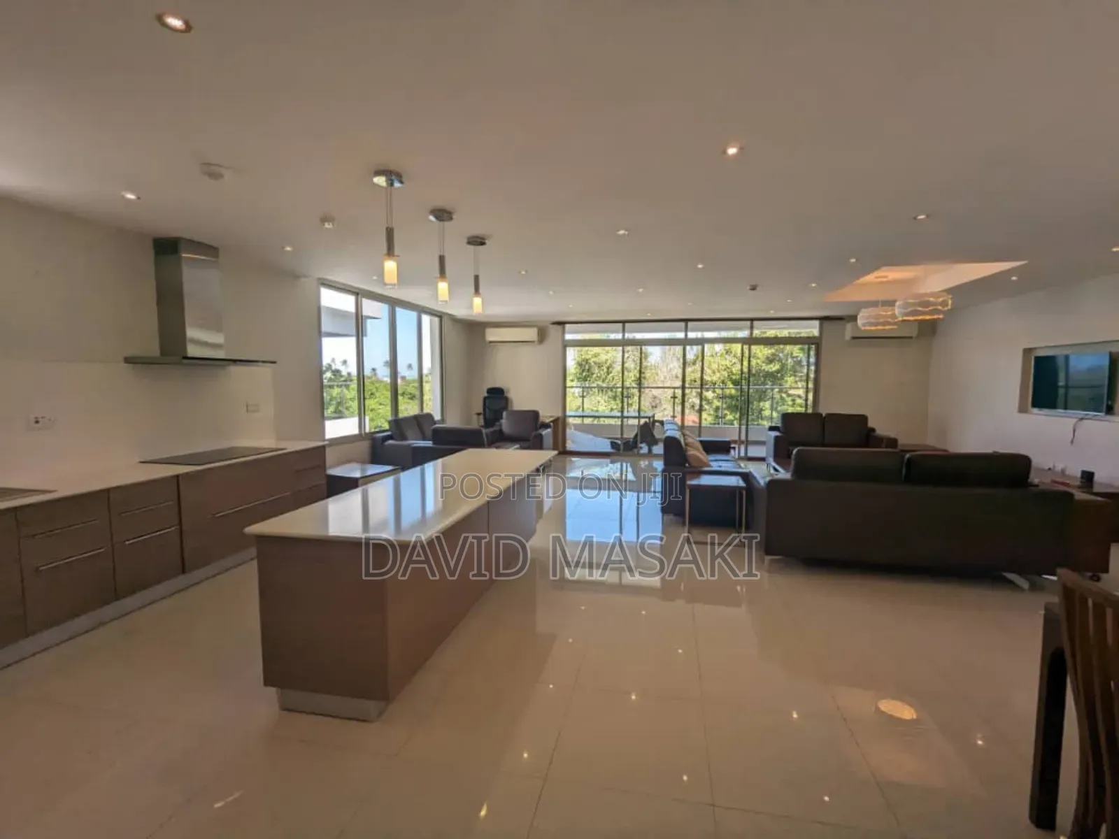 Furnished 3bdrm Apartment in Masaki for rent