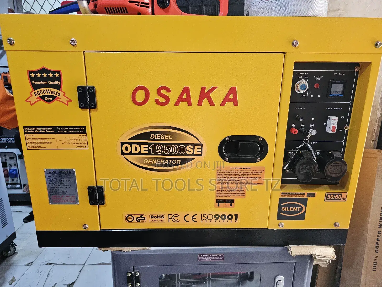 Osaka Diesel Generator 8.5kw