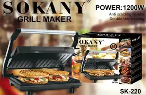 Sokany Grill Maker 1200W