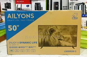 Ailyons Tv Inchi 50 Smart Frameless Ina Support Bluetooth