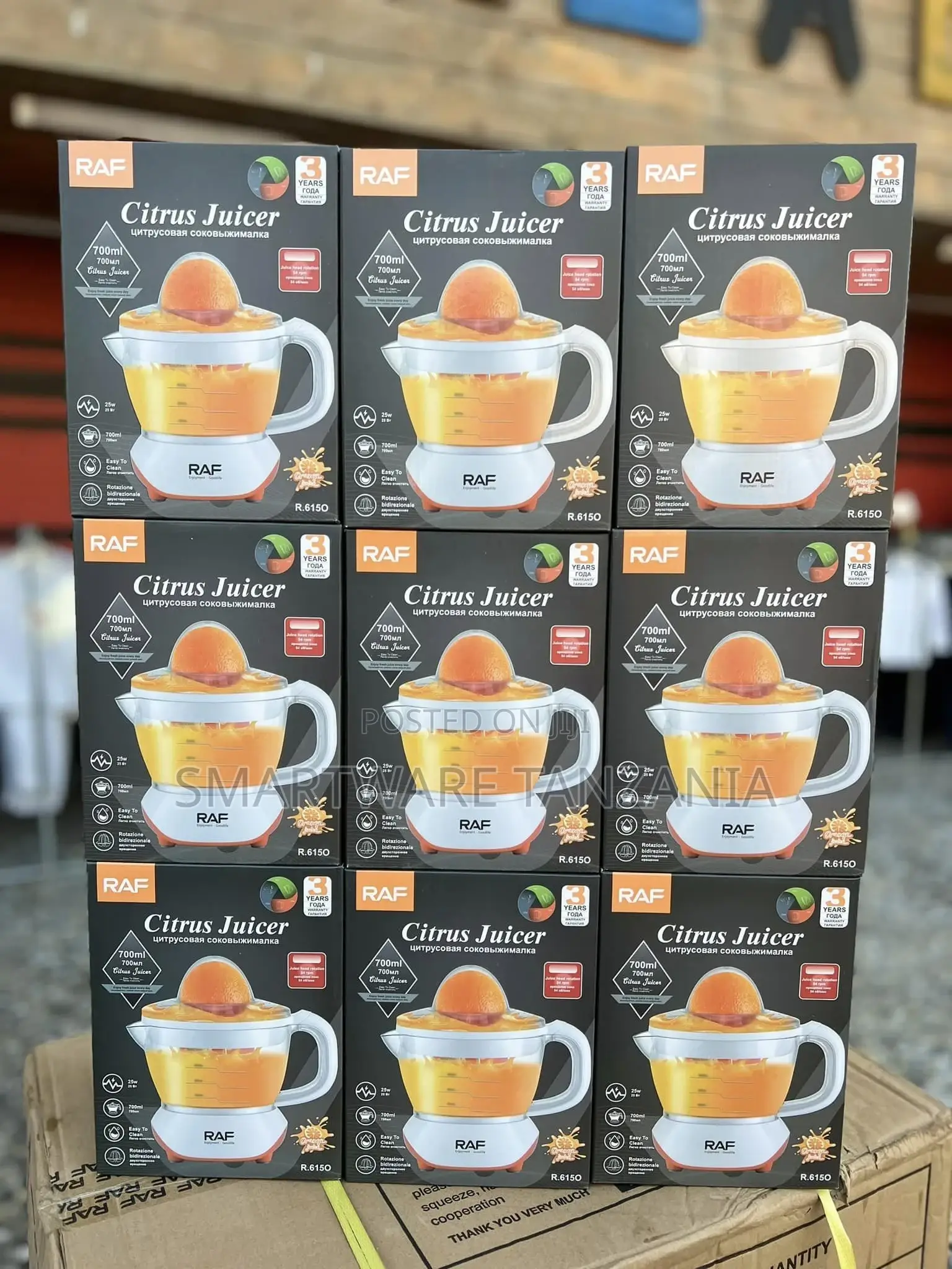 700 Ml Electric Citrus Juicer, 25 Watts Squeeze Fresh Orange
