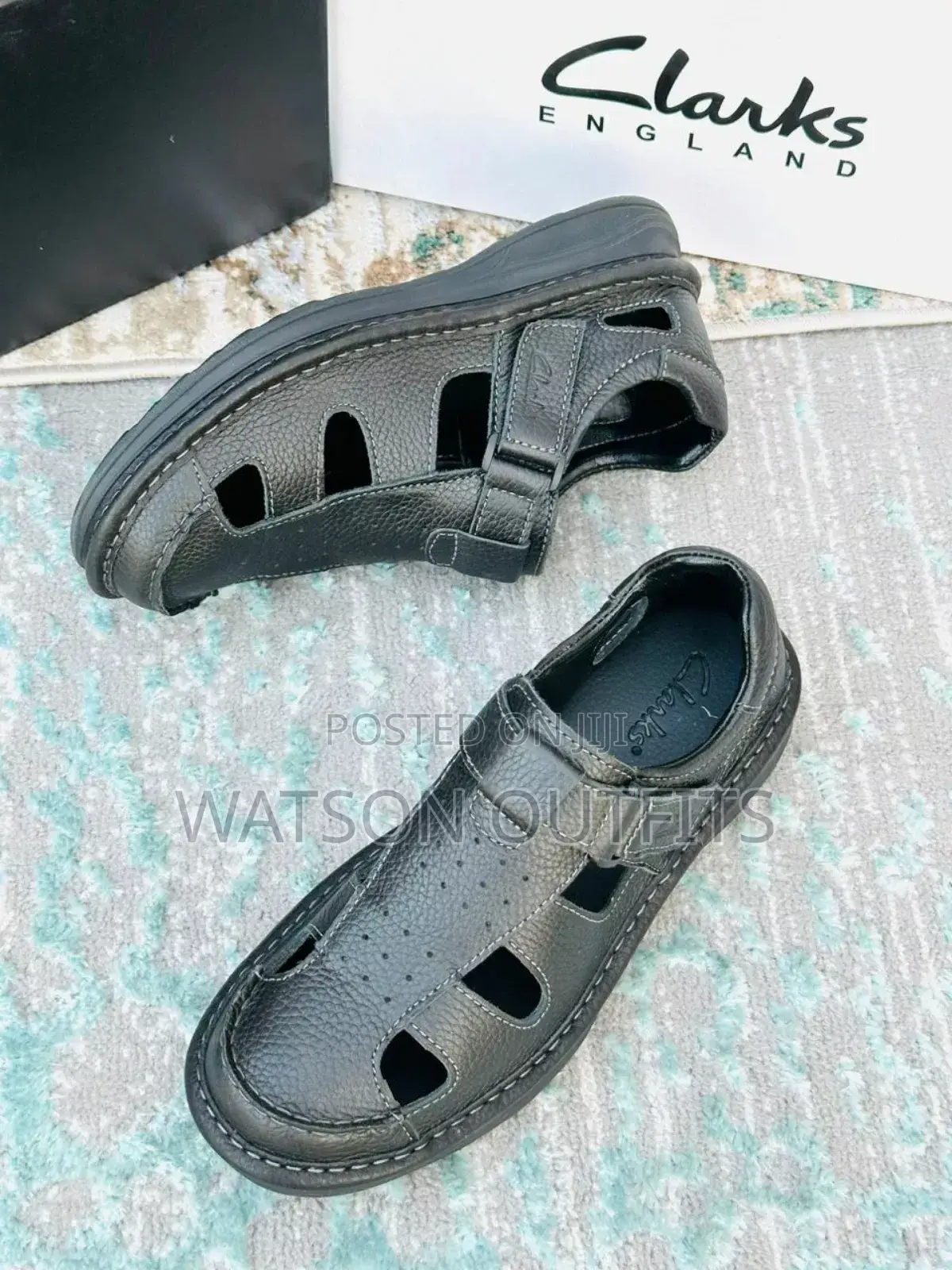 Full Box Leather Sandals