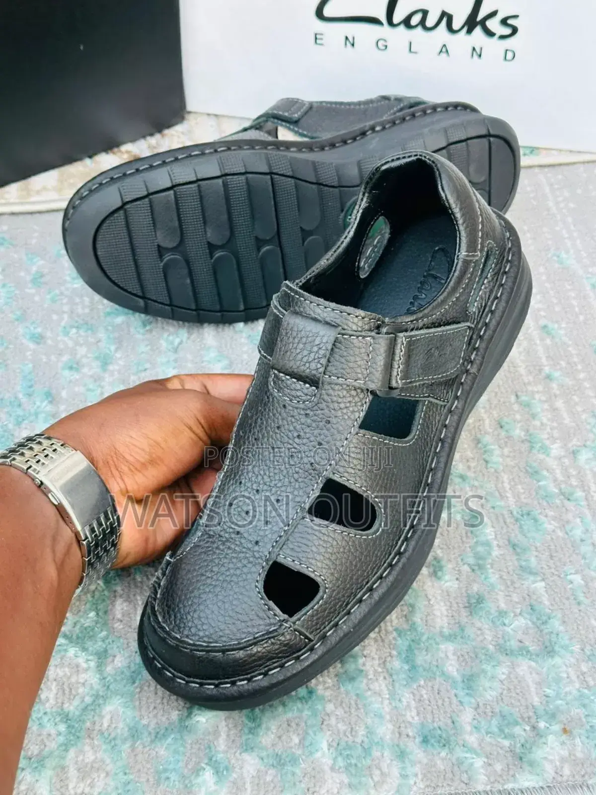 Full Box Leather Sandals