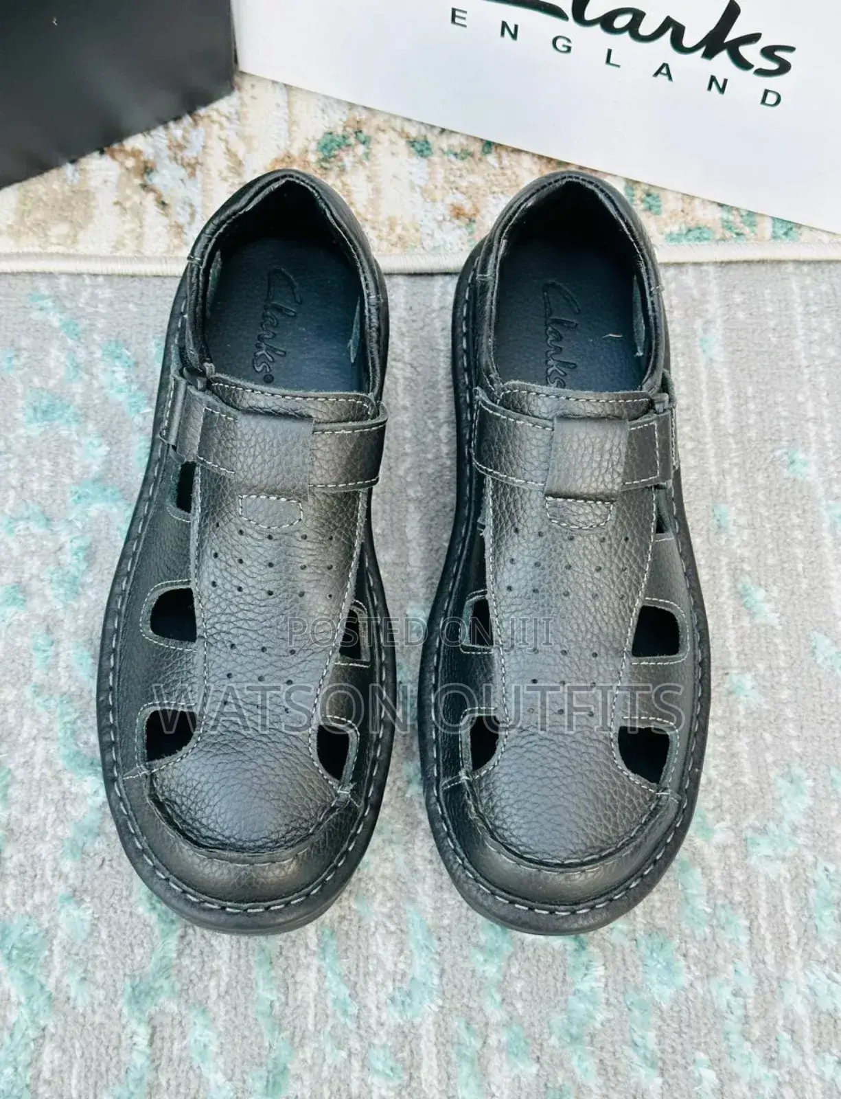 Full Box Leather Sandals