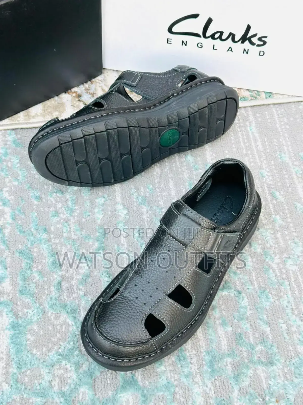 Full Box Leather Sandals