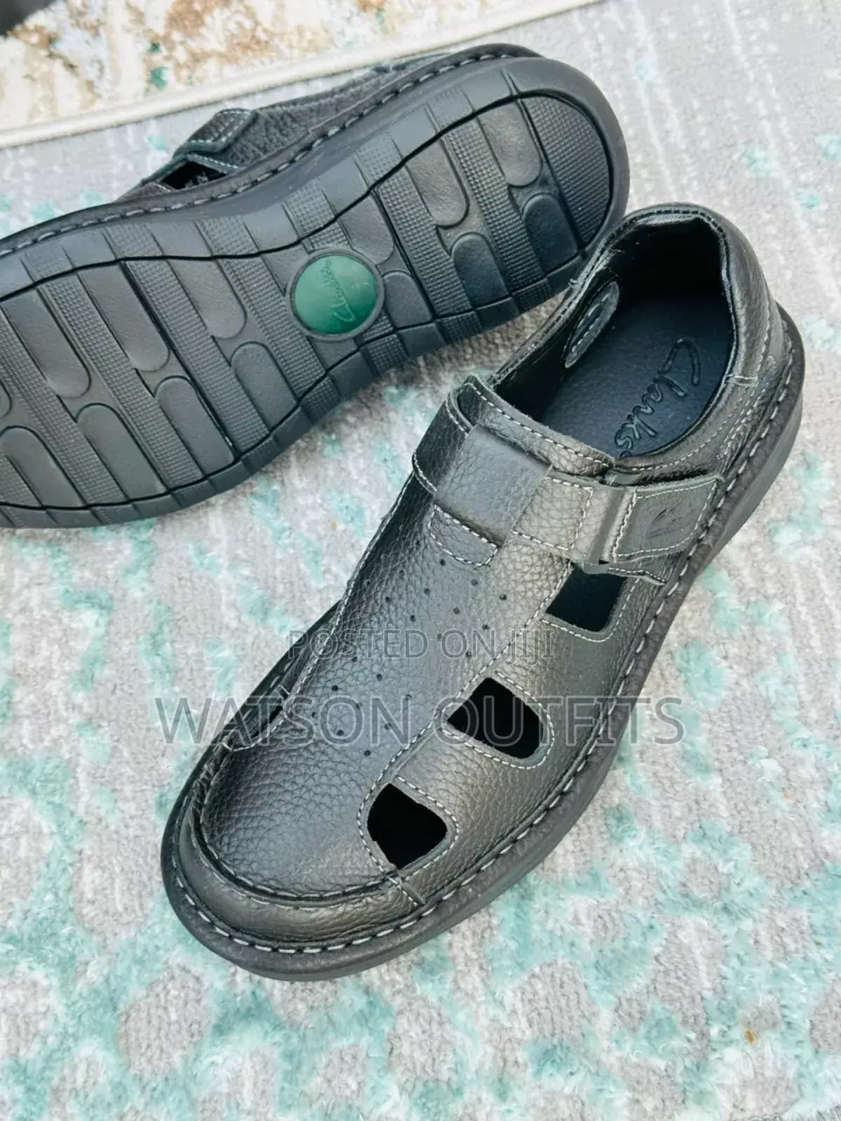 Full Box Leather Sandals