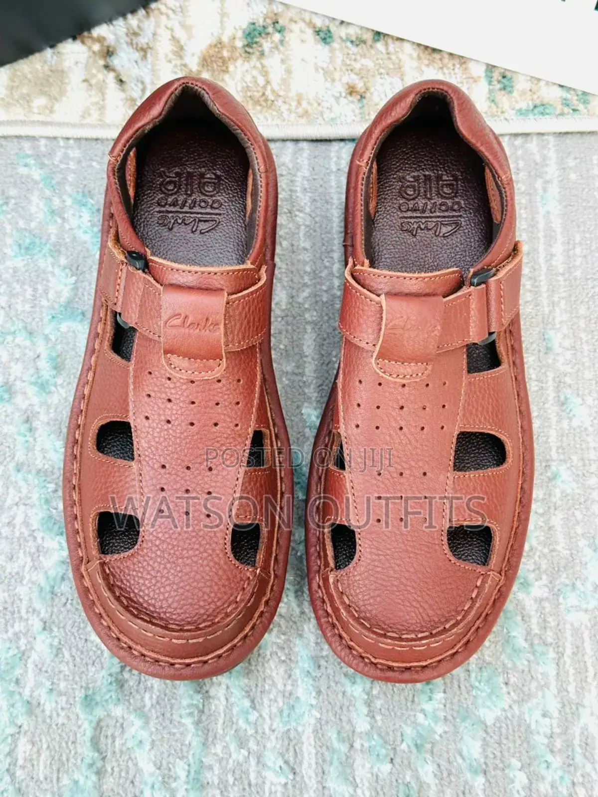 Full Box Leather Sandals