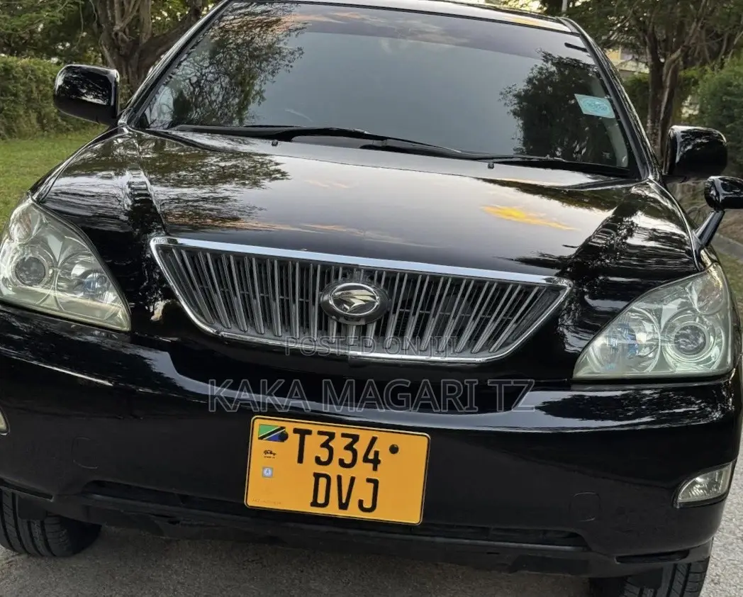Toyota Harrier 2008 Black