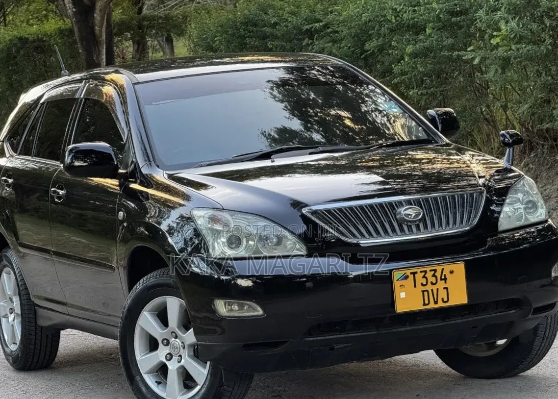 Toyota Harrier 2008 Black