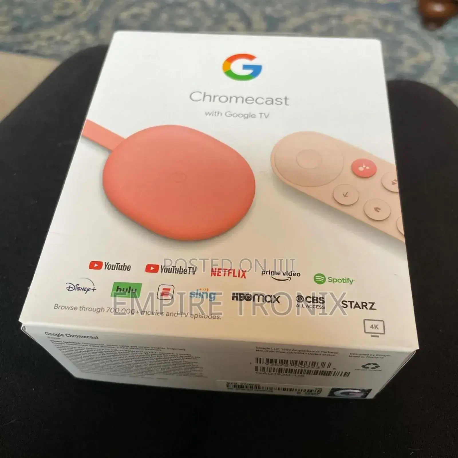 Google Chromecast With Google TV () - Streaming