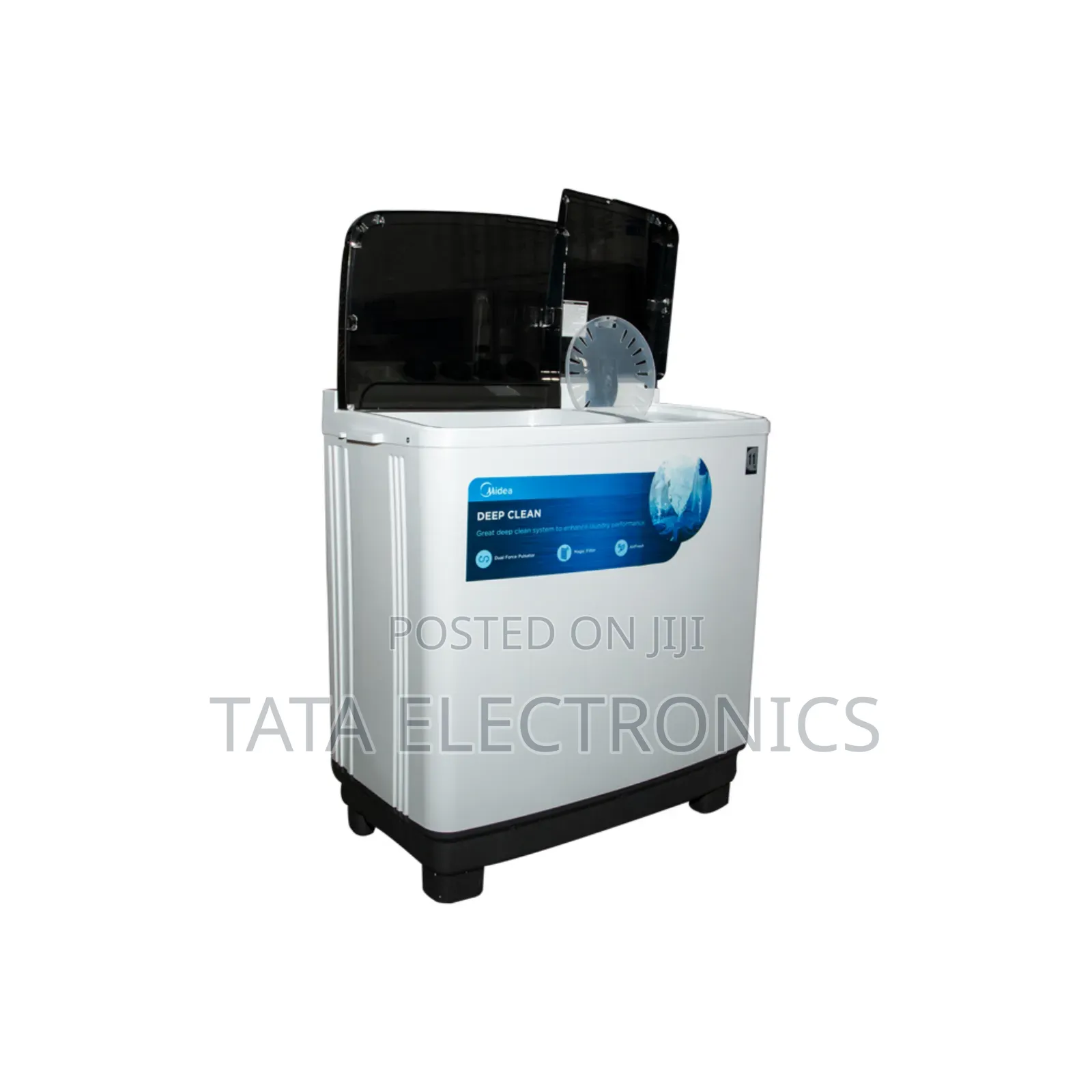 Midea 12 Kg Twin-Tub Washing Machines || MT100W120/WG