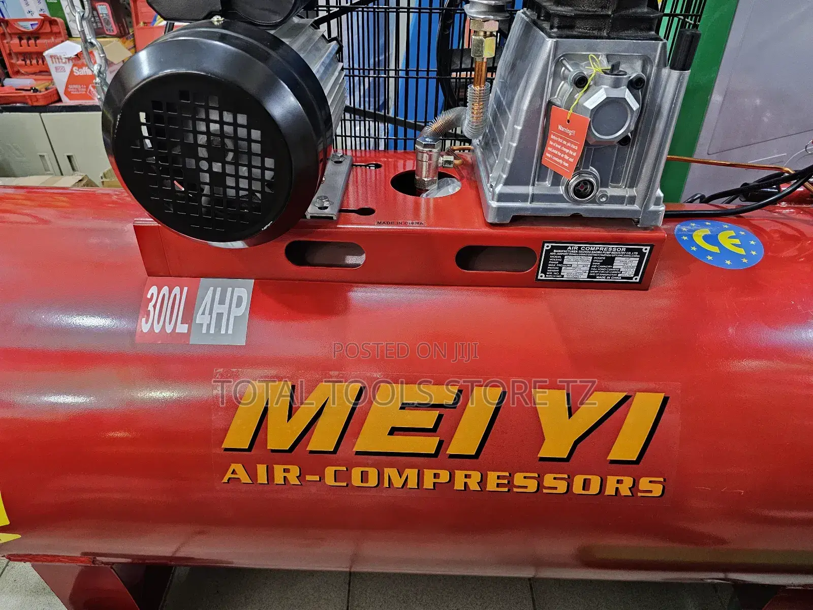 Meiyi Air Compressor 300L 4hp