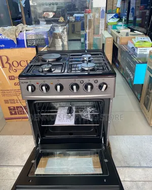 Alitop 60x60 Cooker 3gas 1elecric +Electric Oven