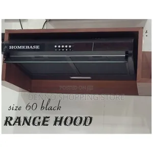 Kitchen Range Hood 60x60cm Black HB60-SS