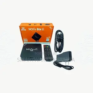 Media Streaming Android Tv Box With Display, 2.4g/5.0g