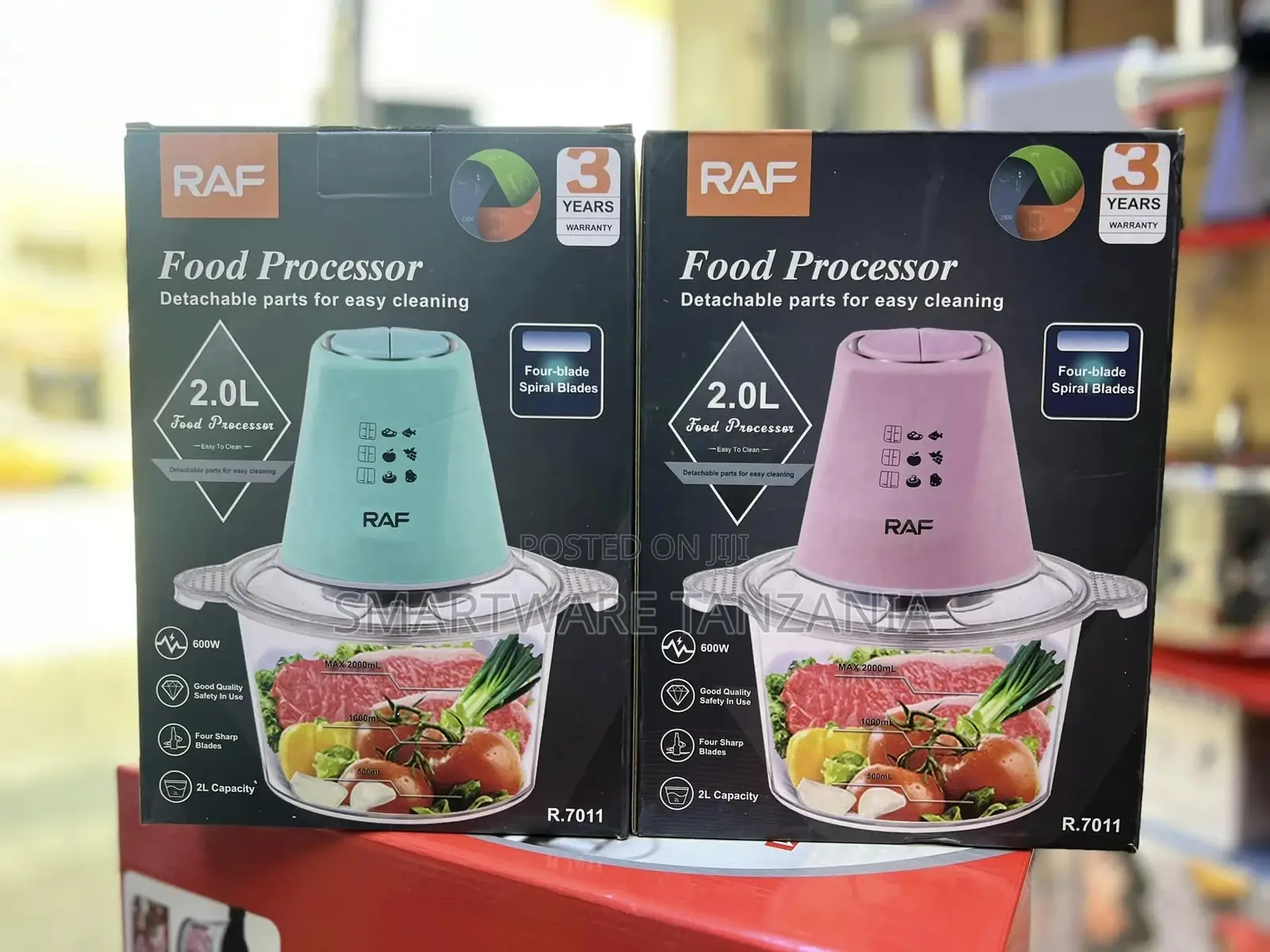 Electric Food Chopper 2L Professional RAF Kitchen Chopper