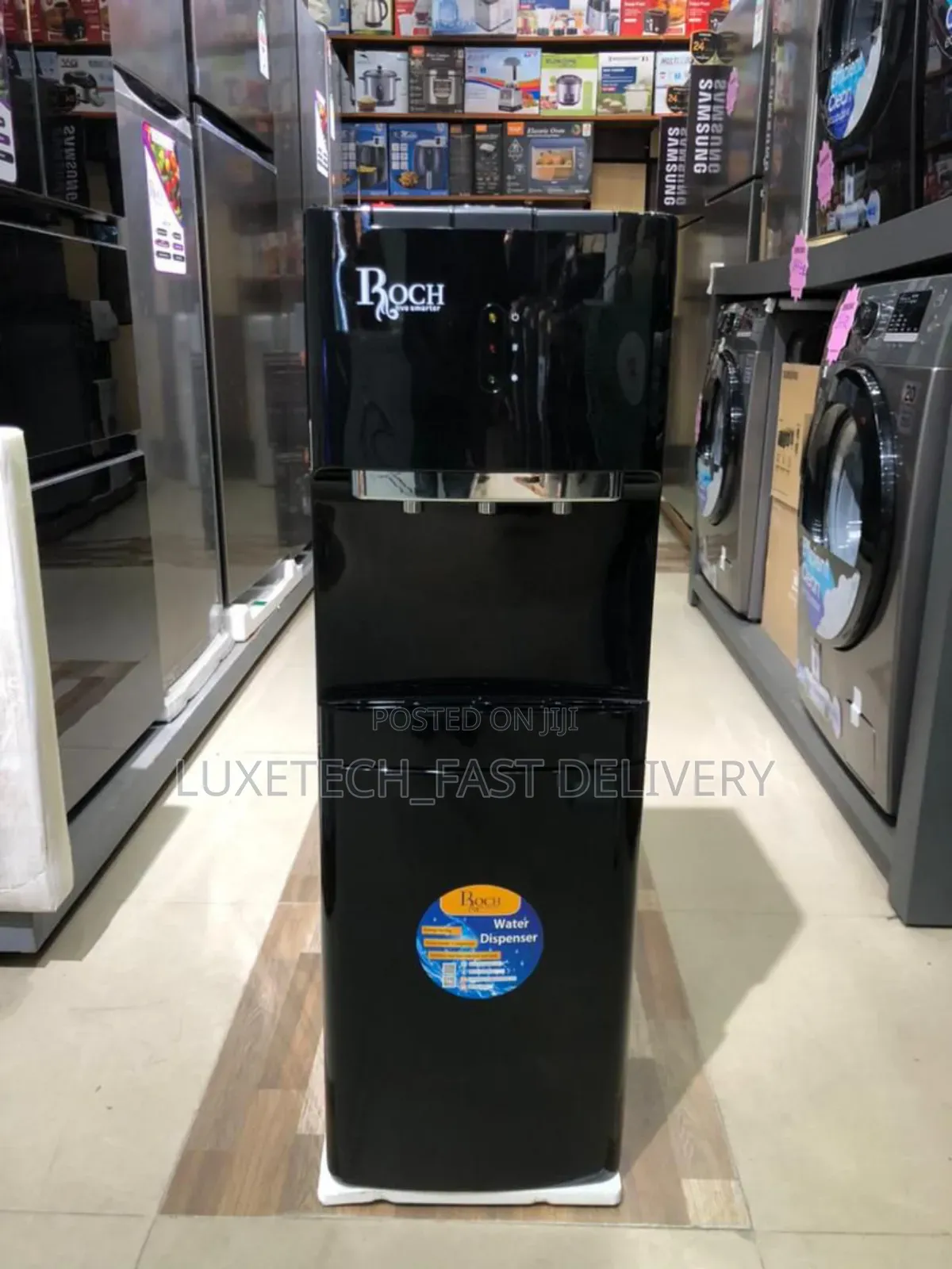 Roch Water Dispenser 3 Taps (Black)