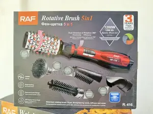 Hair Rotating Hot Air Blow Dry Brush, Dry And Style In One