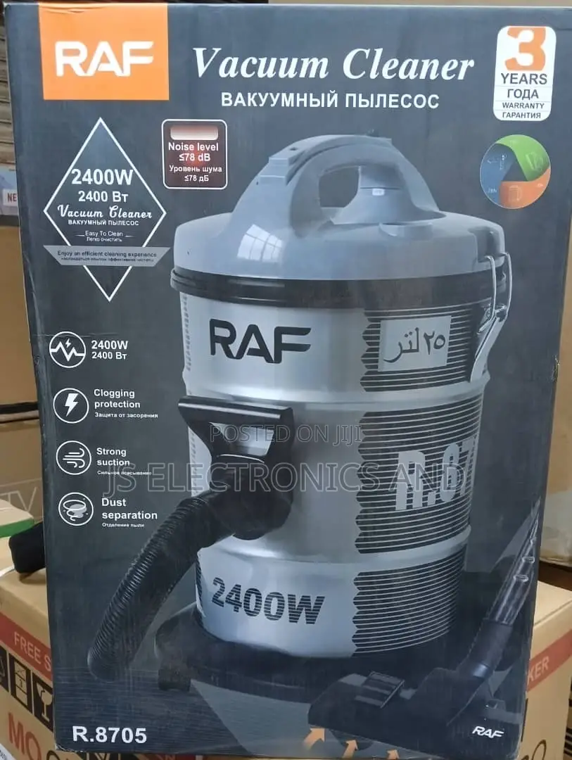 RAF Vacuum Cleaner Mashine Ya Kufanyia Usafi Watts 2400