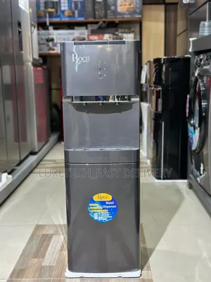 Roch Water Dispenser 3 Taps With Fridge (Gray)