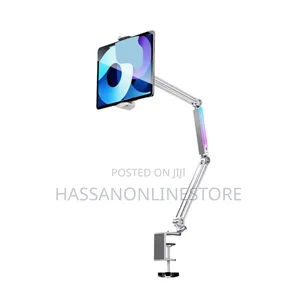 Porodo Multi-Joint Aluminum Desk Mount With RGB Light