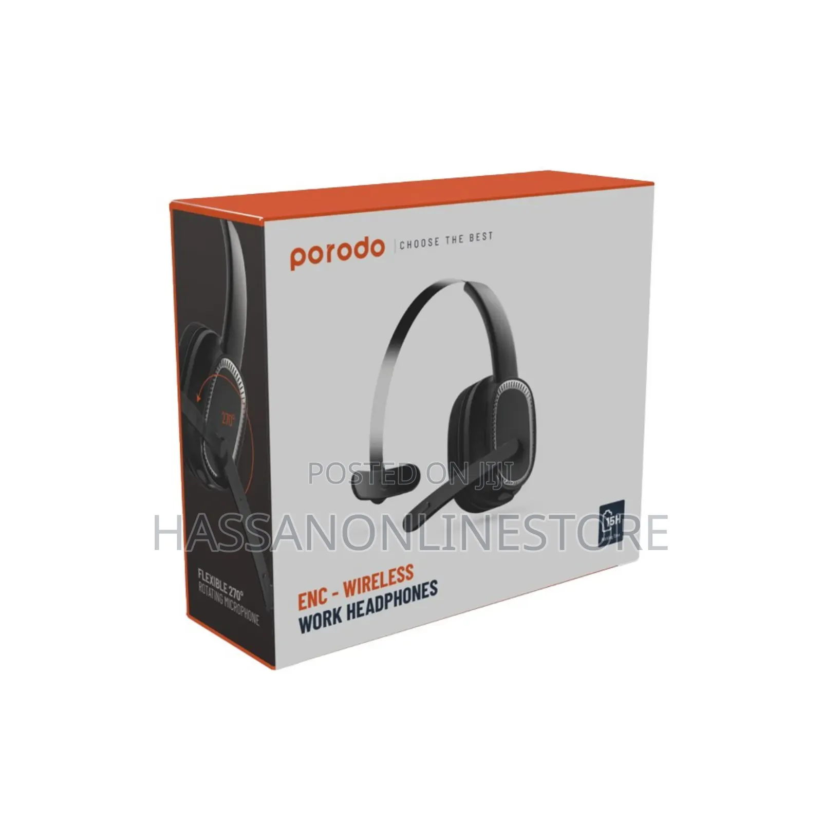 Porodo Enc Wireless Work Headphone