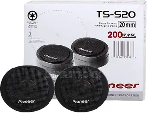 Pioneer TS S20 200 Watts Tweeter, Black