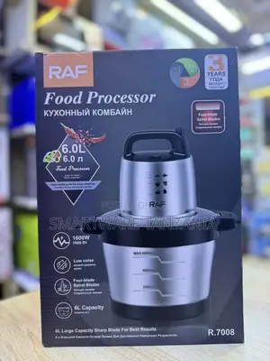 6L Multi-purpose Household Stainless Steel Food Processor