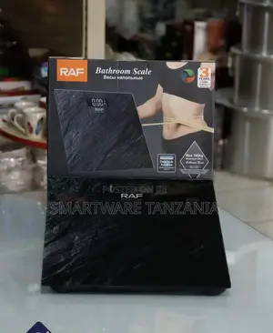 Digital Bathroom Scale For Body Weight Marble Effect Display