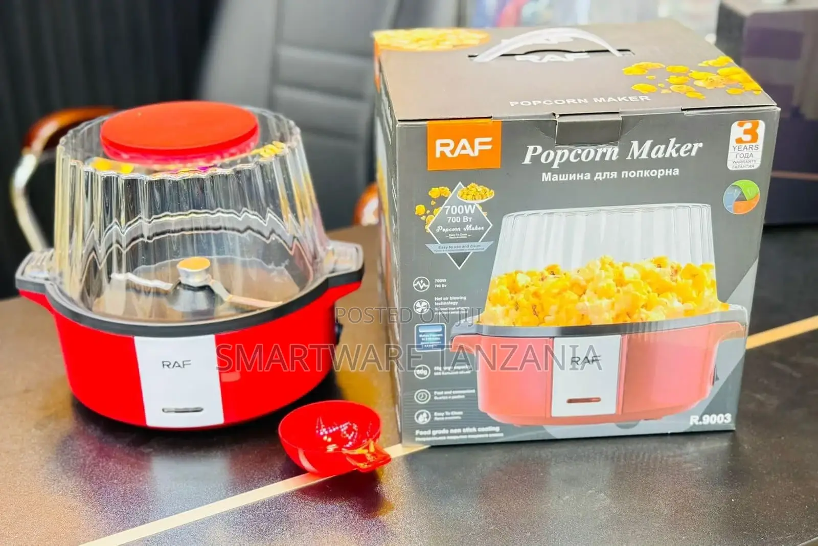 Air Fry Popcorn Healthy Snack Maker Oil Free Popcorn Maker