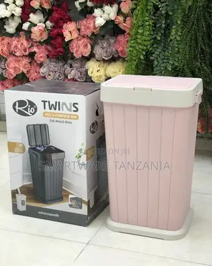 Basket for Laundry With Clips Lock Button, for Bathroom