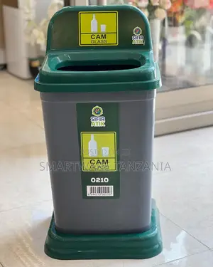 Heavy-Duty Trash/Garbage Can for House/Offices/Warehouses