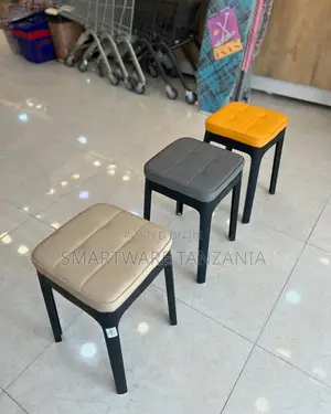 Chair/Stool Stackable Bar Stool With Cushion, Lightweight