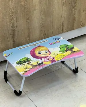 Portable Wooden Foldable Bed Table, Lap Desk, Study Table