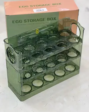 Egg Tray Egg Fresh Storage Box For Countertop Kitchen Fridge