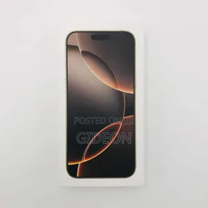 New Apple iPhone 16 Pro 256 GB Gold