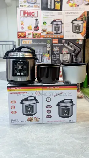 Silver Crest Pressure Cooker 2pots