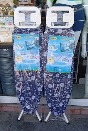 Compact Folding Ironing Board With Legs and Space Saver