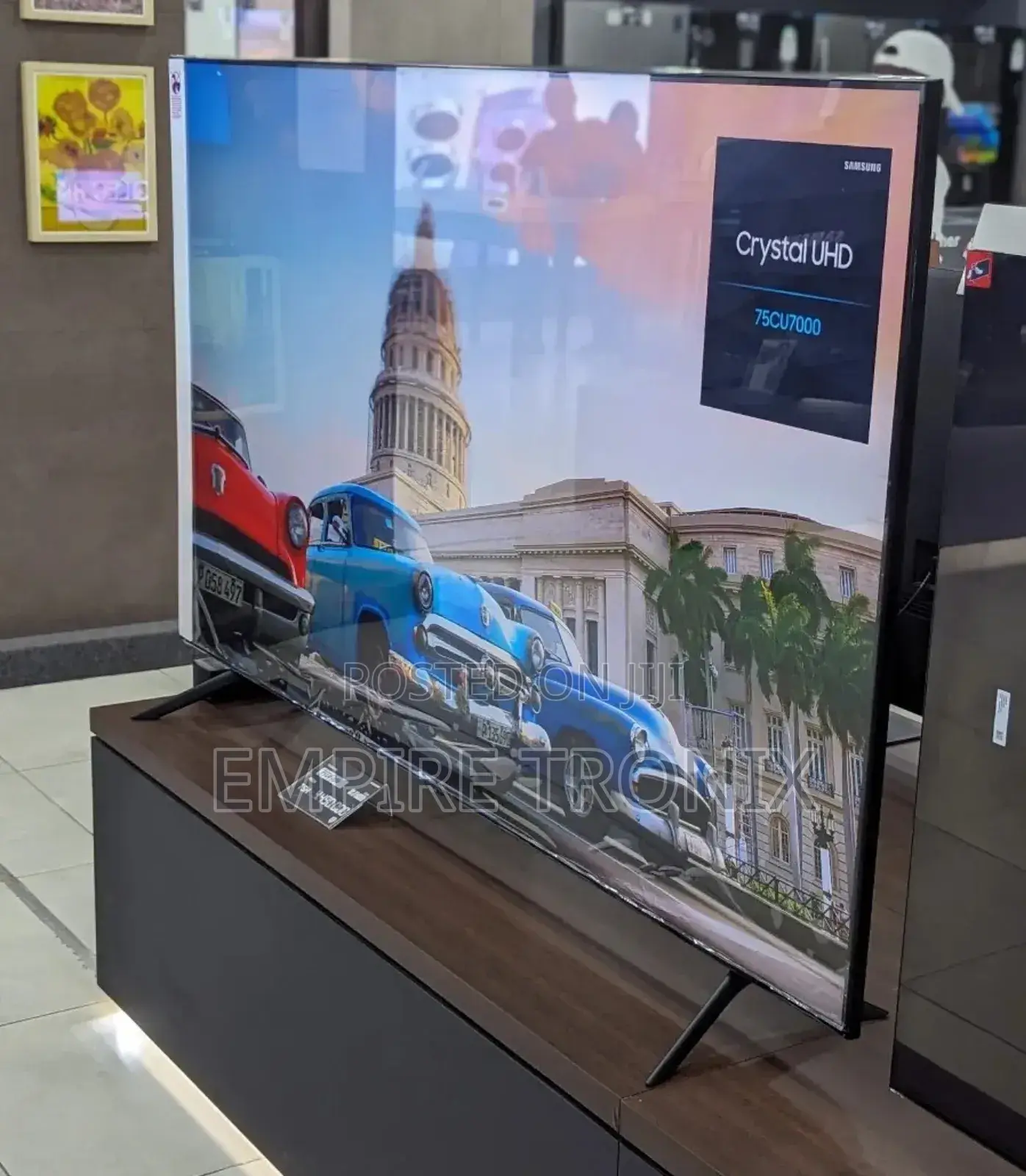 Samsung 75" Smart TV Crystal Uhd Hdr10+ (75cu8000)