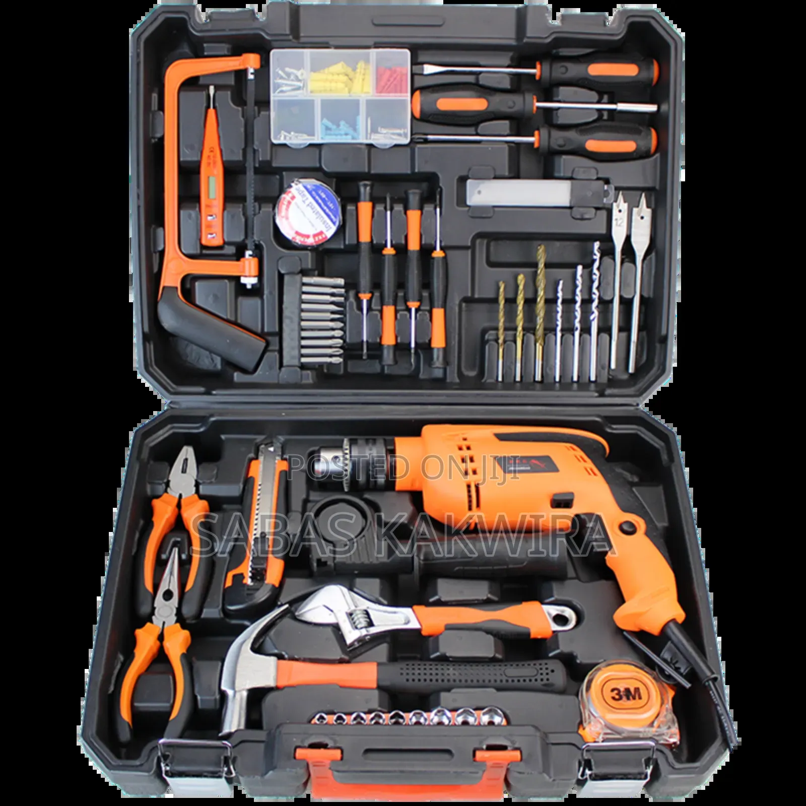 Tool Kit With Electric Drill