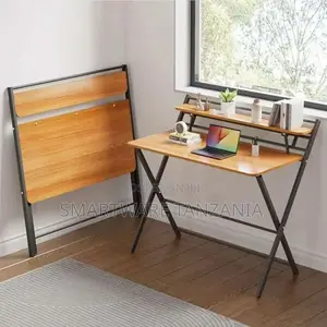 Foldable Computer Desk, Home Student Study Desk Easy To Fold