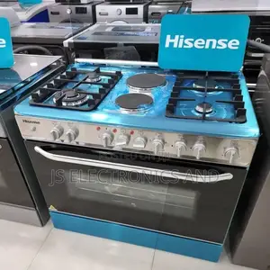 Hisense Cooker 4 Gas + 2 Electric 60x90 Ni Imara Sana