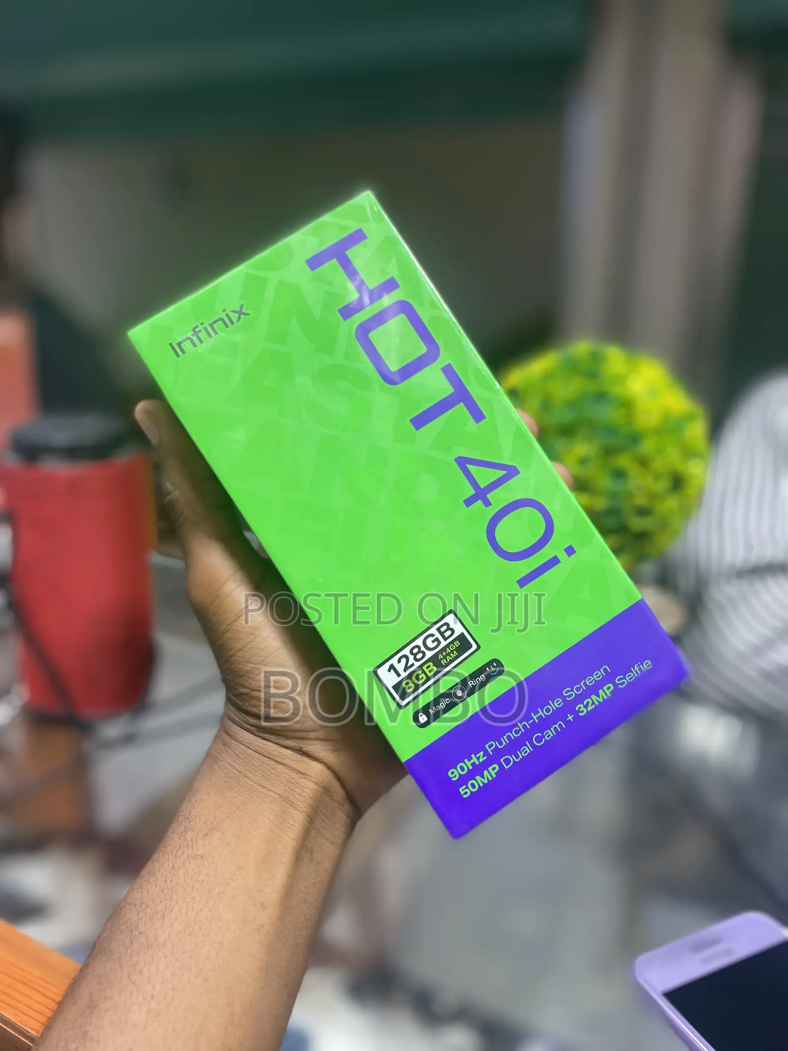 New Infinix Hot 40i 128 GB Black