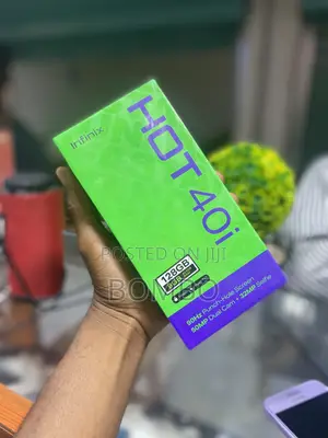 New Infinix Hot 40i 128 GB Black