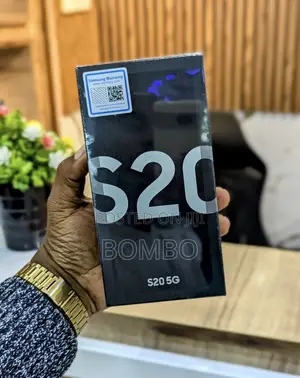 New Samsung Galaxy S20 128 GB Black