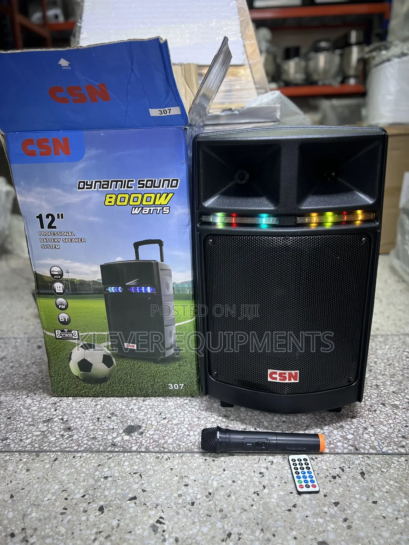 CSN 307 Professional High Quality Rechargeable Speaker