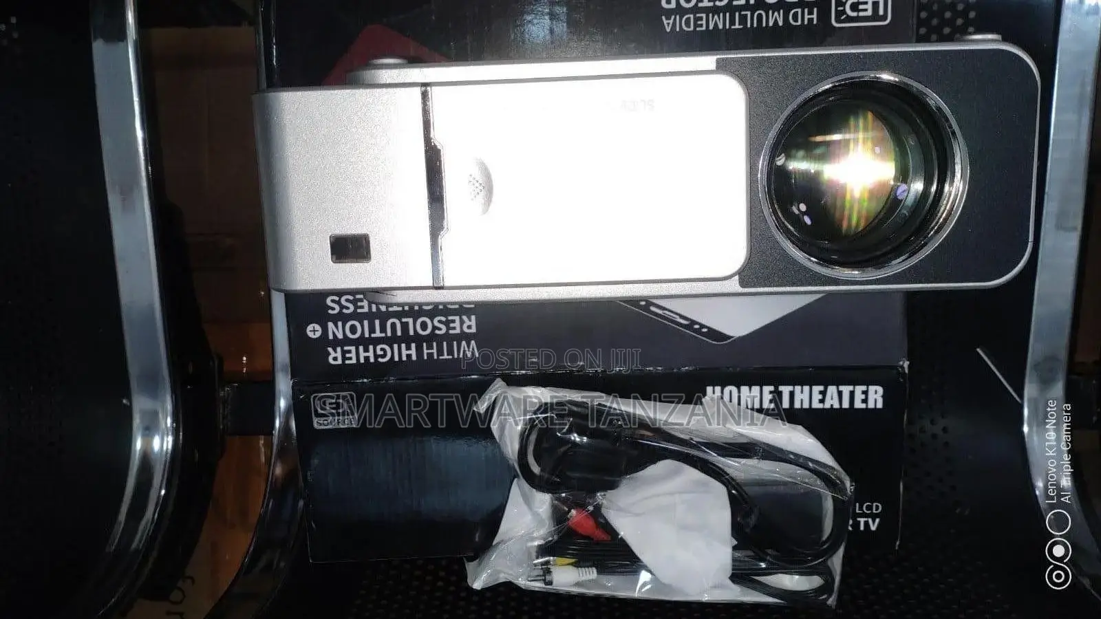 Home Entertainment Projector HD, TV, LED, 1080P With Remote