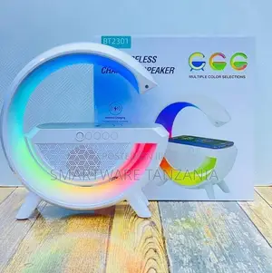 Bluetooth Speaker FM Radio Bedside Lamp For Bedroom Decor