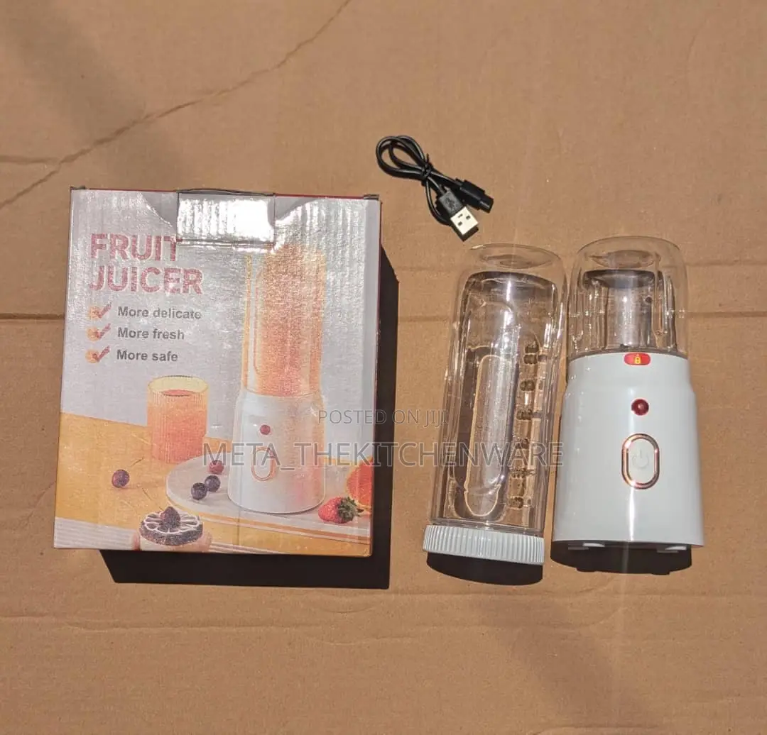 Rechargeable Portable Blender 2in1