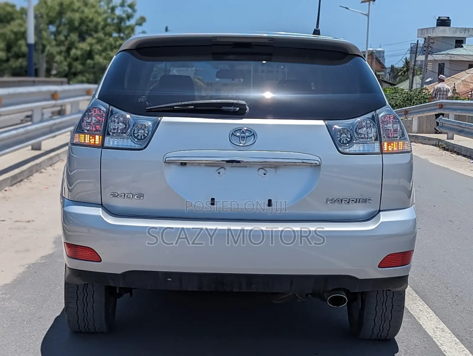 Toyota Harrier 2008 Silver